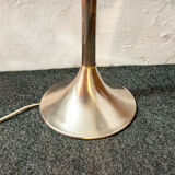 Brass and glass floor lamp by Angelo Brotto for Esperia Italia Anni '60