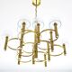 Lampe suspendue sculpturale par Gaetano Sciolari