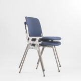 Set of six DSC 106 chairs by Giancarlo Piretti For Castelli