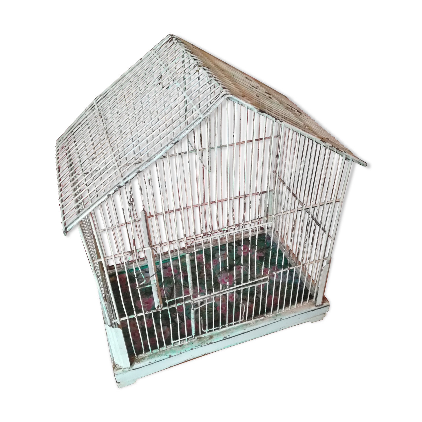 Cage oiseau fer
