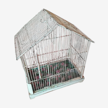 Cage oiseau fer