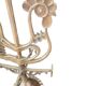 Max Le Verrier rooster candle holder