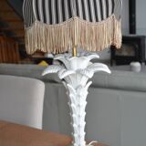 Vintage ceramic palm tree lamp base
