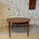 1960s Scandinavian extendable teak round table