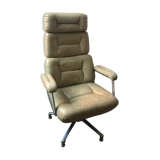 Leather armchair 70's