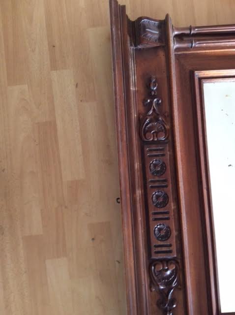 Fireplace mirror 160x100cm