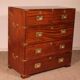 Commode Militaire Ou De Marine En Acajou blond-19° Siècle
