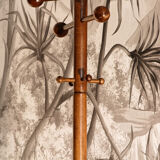 Parrot, wooden coat rack, 70s