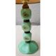 Green opaline bedside lamp