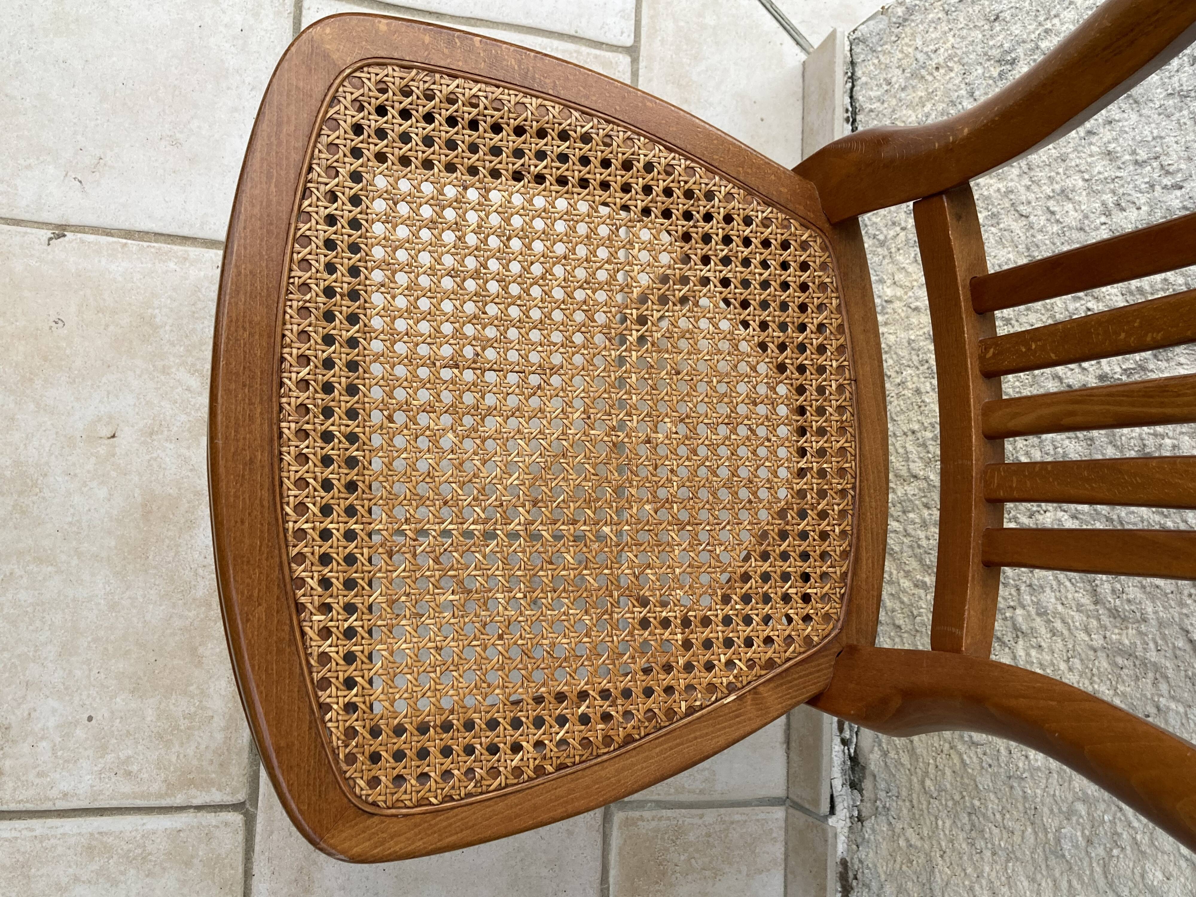 Série de 6 chaises louis philippe montgolfière
