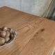 Large authentic farmhouse table made of solid French oak.