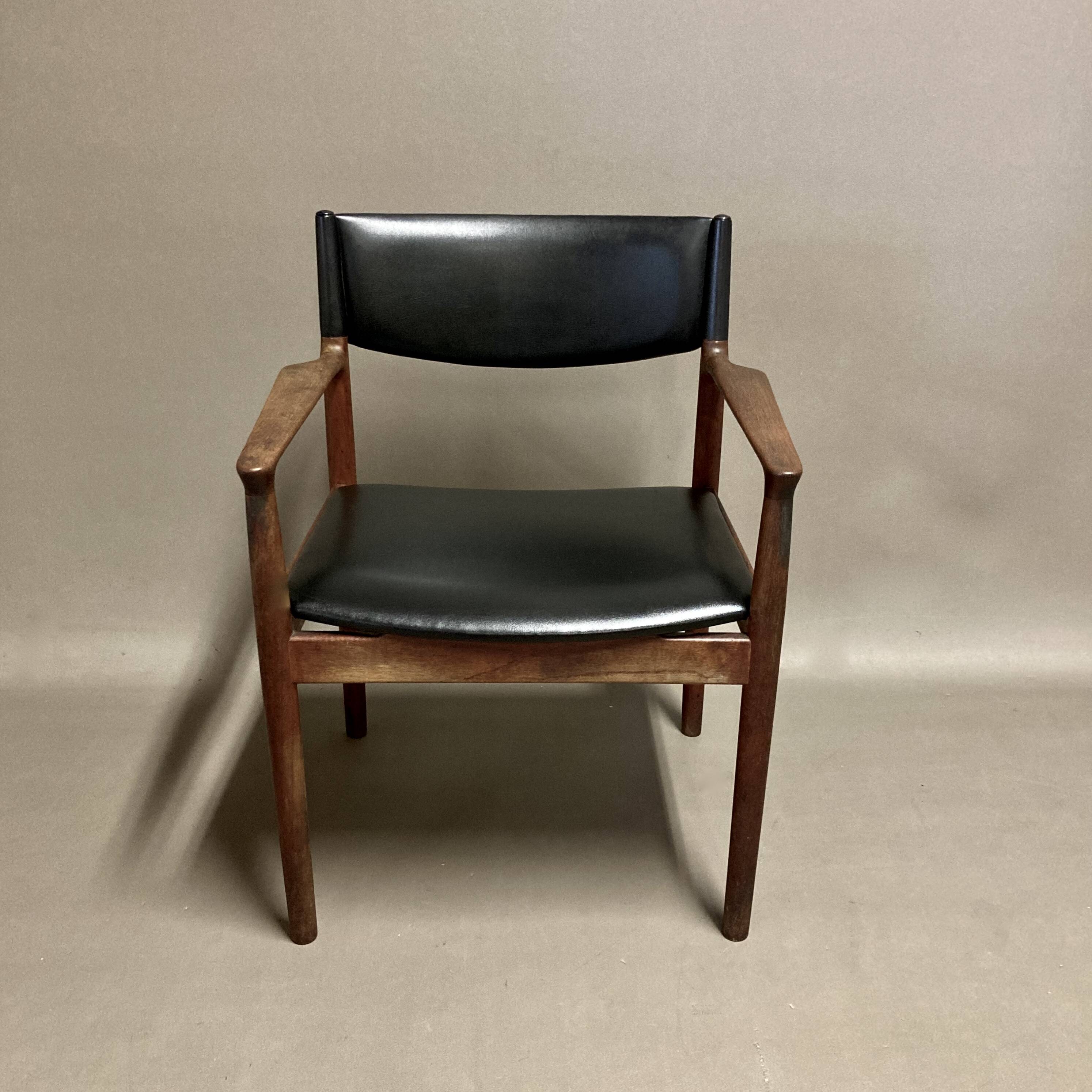 Scandinavian design armchair “erik worts” 1960.