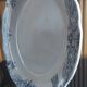 Round earthenware dish "butterflies" model Manufacture Impériale et royale Nimy de Belgique