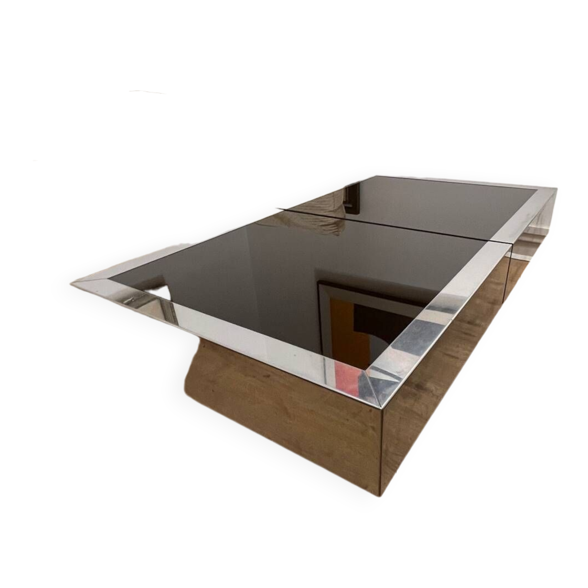 Willy Rizzo style coffee bar table