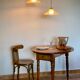 Duo de suspensions Holophane de style bistrot