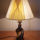 Bordeaux art ceramic lamp