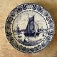 Faience dish from Delfts Blauw Chemkefa - made in Holland