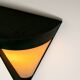 Pair of Scandinavian conical wall lamps in metal and bakelite, 1950s/1960s