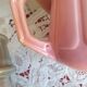 petite cafetière céramique rose