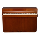 Danish Design Teak Pianette by Louis Zwicki, 1950s