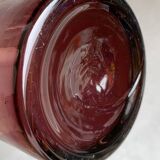 Mid-century Danish glass bottle vase, 1960s.