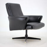 1970's Swivel Armchair, Czechoslovakia