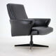 1970's Swivel Armchair, Czechoslovakia