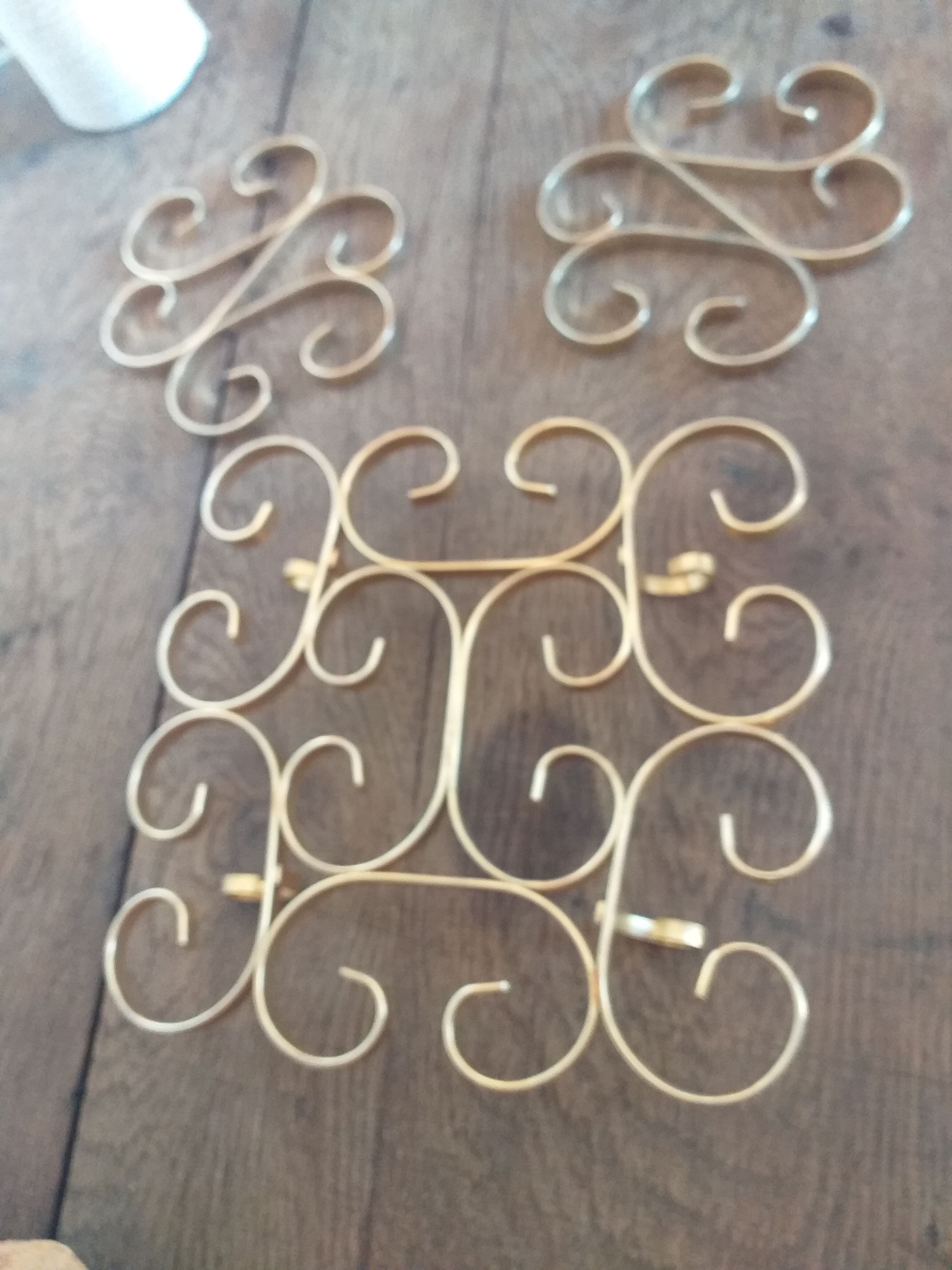 Wrought iron underbody set