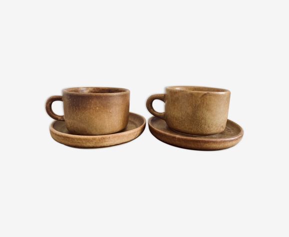 Duo de tasses en grès