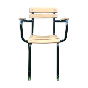 chaise vintage industrielle