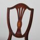 Paire de chaises, travail anglais de la fin du XIXe siècle