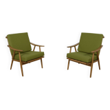 Mid-Century Armchairs from Ton, 1960s, Set of 2