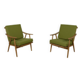 Fauteuils Mid-Century de Ton, 1960s, Set de 2