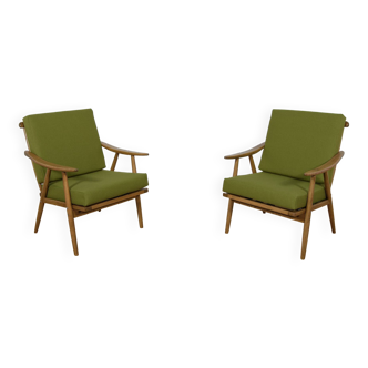 Mid-Century Armchairs from Ton, 1960s, Set of 2