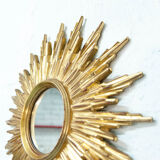 Mirror golden sun 48x48cm