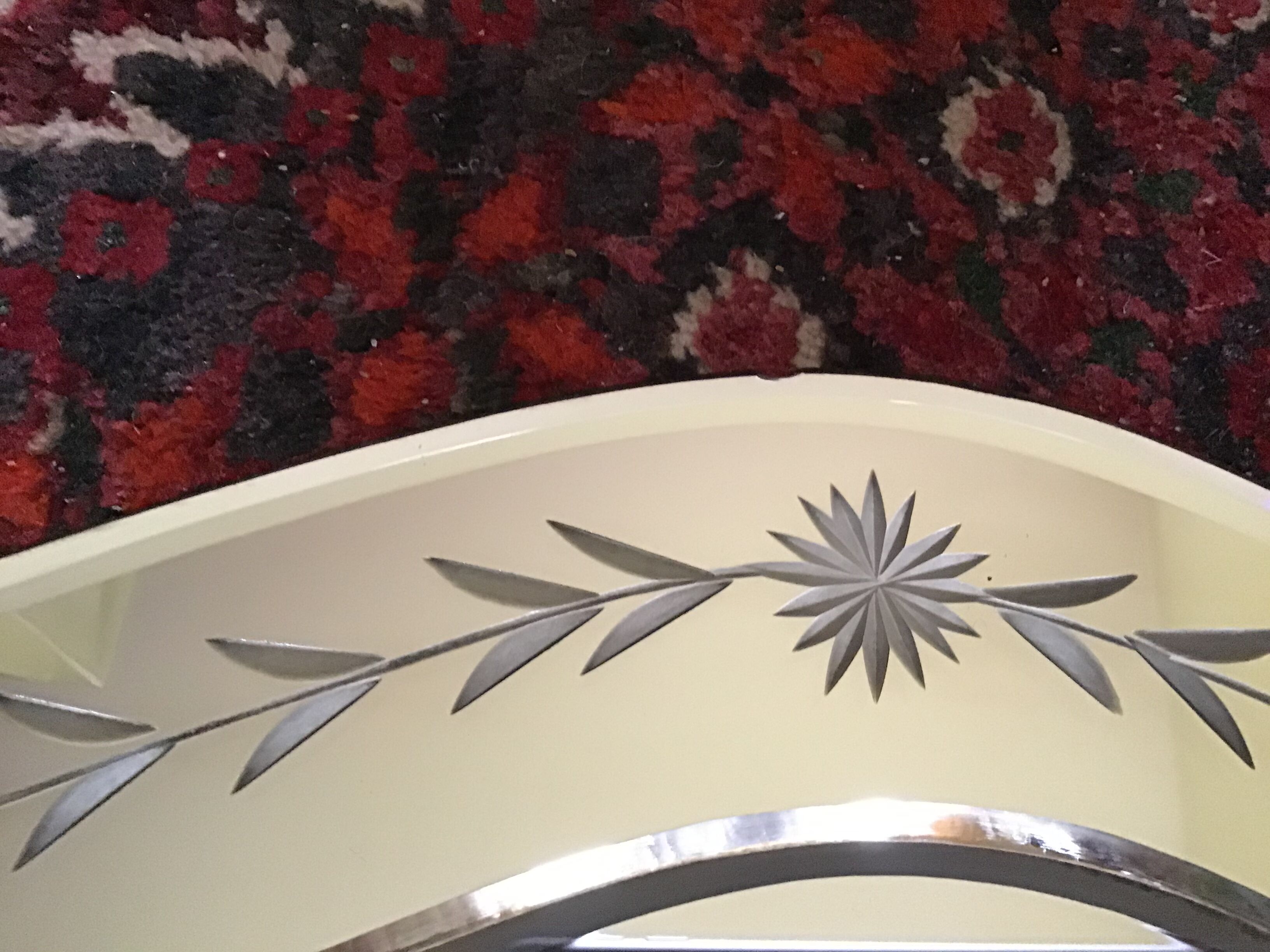 Miroir art déco biseauté