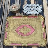 Vintage cast iron underside