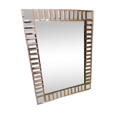 Beveled faceted mirror 40x30cm