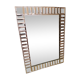 Beveled faceted mirror 40x30cm