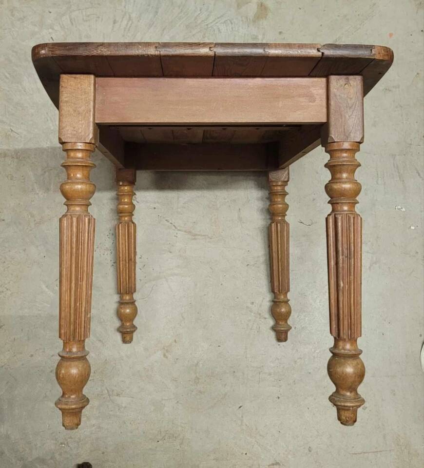 Louis Philippe period children's table or desk in solid wood circa 1830