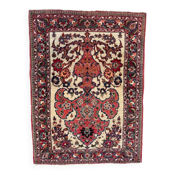 Vintage tribal rug 74x100 cm, medium, tribal oriental carpet 2545