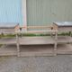 Grand meuble style drapier en bois et zinc