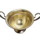 Bol à sucre en argent Art Déco, années 1950