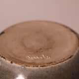 Vase soliflore en céramique signé