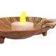 Solid brass scallop / pocket tray / ashtray/