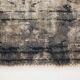 2x9 Faded Soft Wool Navy Blue Vintage Turkish Runner Rug