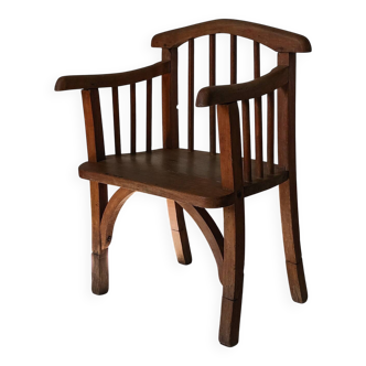 Fauteuil enfant campagnard vintage