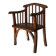 Fauteuil enfant campagnard vintage