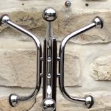 Old door coat on foot years 70