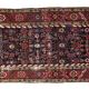 Handmade antique Persian Bakshaish runner 97cm x 375cm 1880s